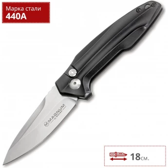 Автоматический нож BOKER MAGNUM FINAL FLICK OUT BLACK 01SC062