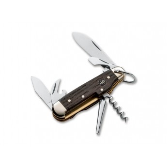 Складной нож BOKER CAMP KNIFE SMOKED OAK 110183